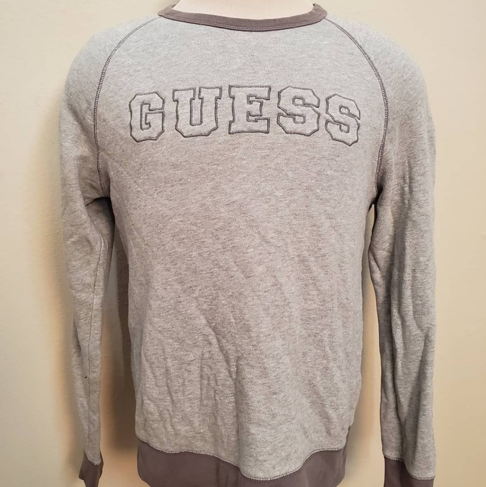 Guess Crew Neck Sweater Size Large